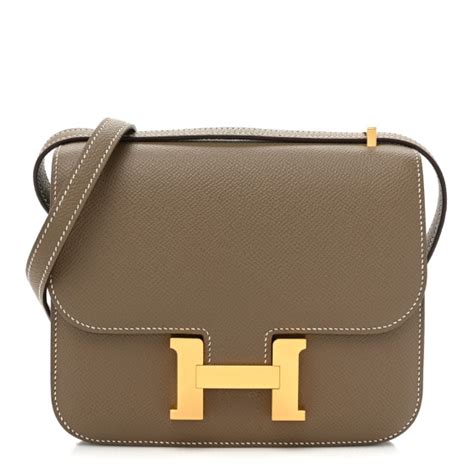 HERMES Epsom Constance 18 Etoupe 1280475